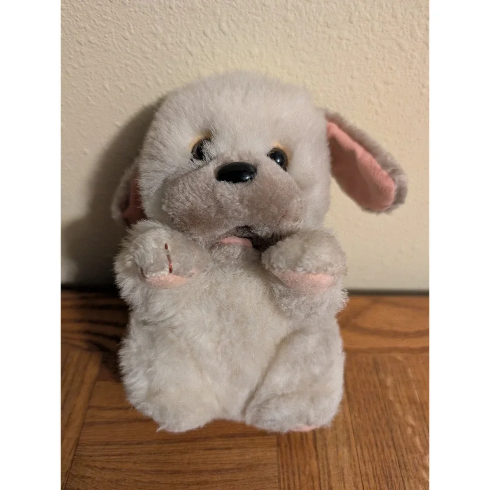 Vintage Applause Little Beggar Dog Plush Soft‎ Toy 1984
